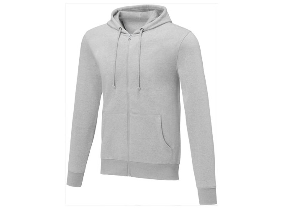 Felpa Theron con cappuccio full zip da uomo