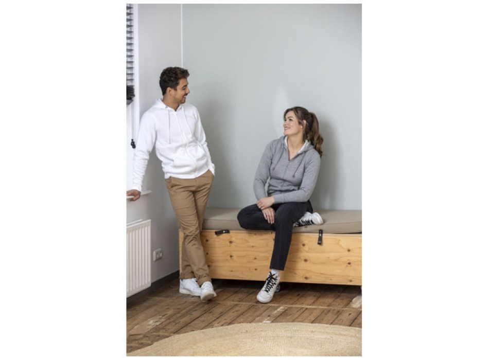 Felpa Theron con cappuccio full zip da uomo