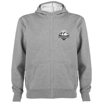 Felpa unisex con cappuccio e zip intera da 280 g/m² Montblanc