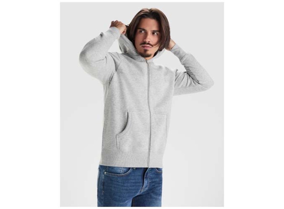 Felpa unisex con cappuccio e zip intera da 280 g/m² Montblanc