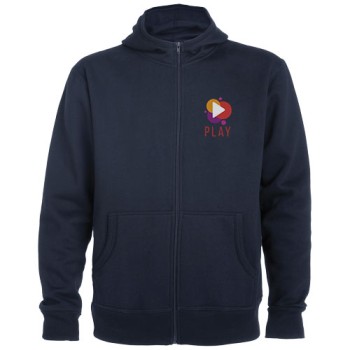 Felpa unisex con cappuccio e zip intera da 280 g/m² Montblanc