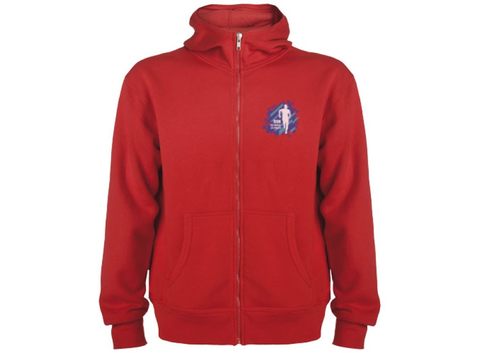 Felpa unisex con cappuccio e zip intera da 280 g/m² Montblanc