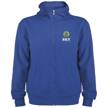 Felpa unisex con cappuccio e zip intera da 280 g/m² Montblanc