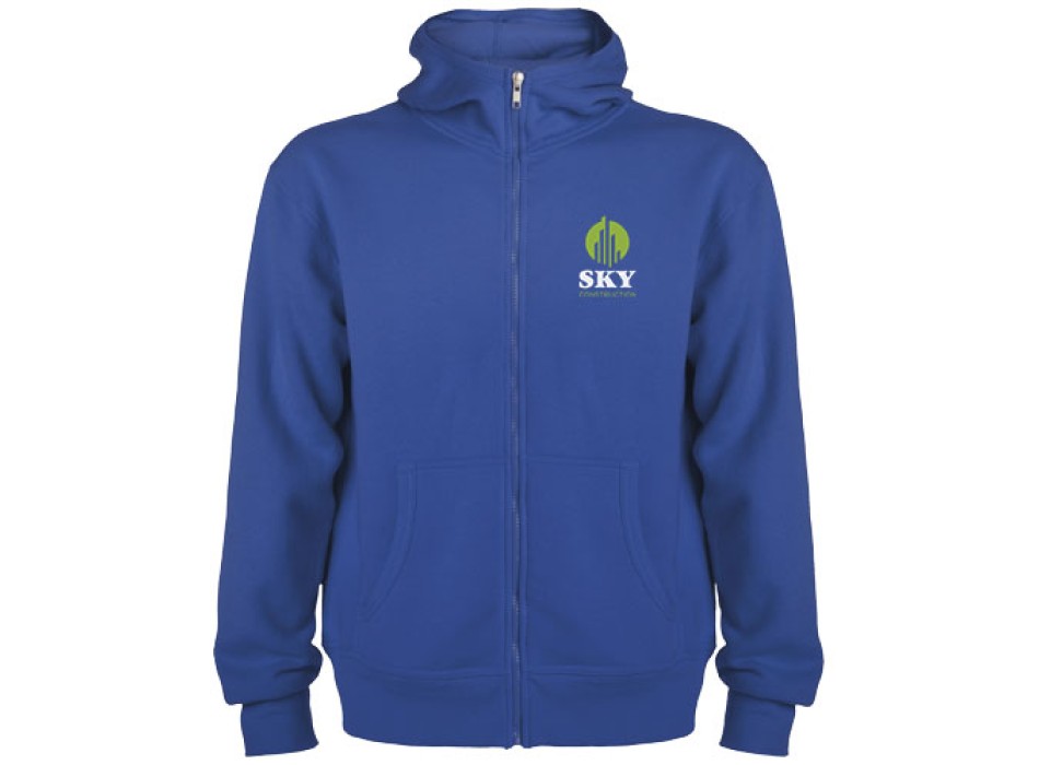 Felpa unisex con cappuccio e zip intera da 280 g/m² Montblanc
