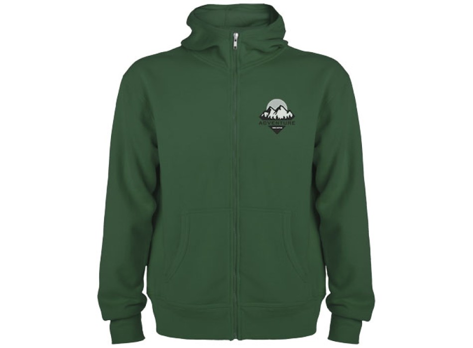 Felpa unisex con cappuccio e zip intera da 280 g/m² Montblanc