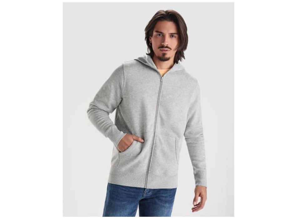 Felpa unisex con cappuccio e zip intera da 280 g/m² Montblanc