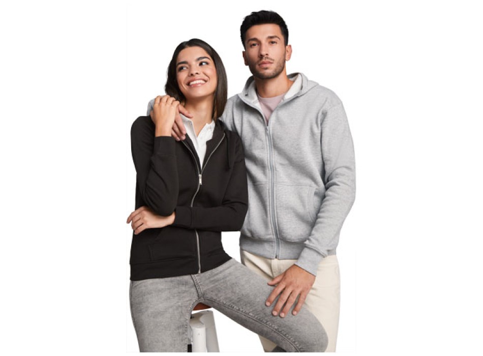 Felpa unisex con cappuccio e zip intera Montblanc