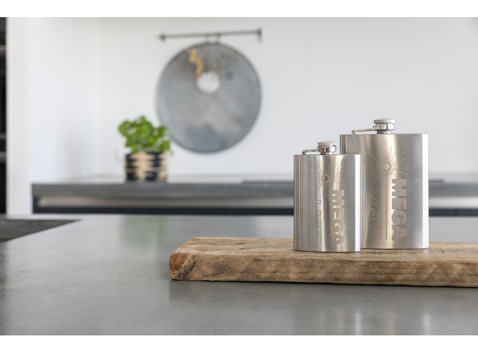 Fiaschetta in acciaio inox, capacità 240 ml Benedict