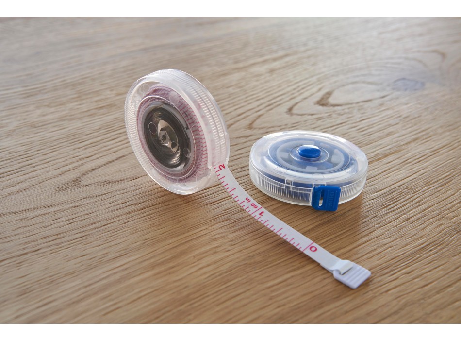 Flessometro in plastica a nastro retrattile da 1,5 metri Theo