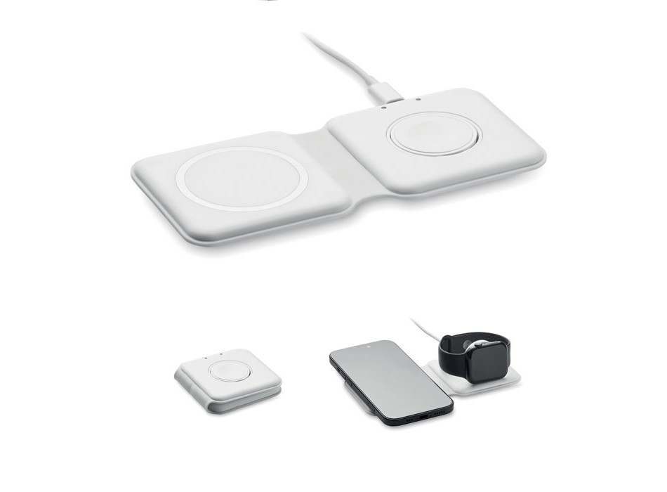 FLIP - Caricatore 2 in 1 pieghevole 15W