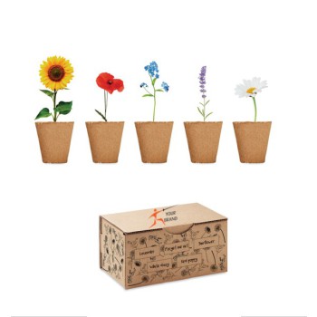 FLOWERS - Kit per coltivare fiori