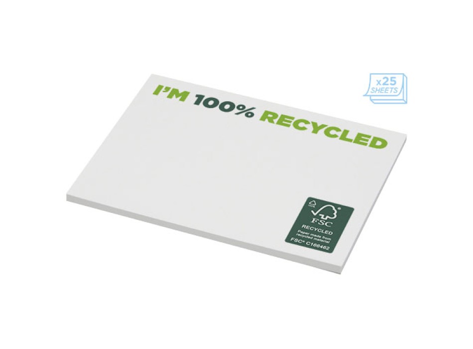 Foglietti adesivi in carta riciclata 100 x 75 mm Sticky-Mate®