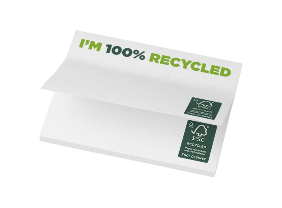 Foglietti adesivi in carta riciclata 100 x 75 mm Sticky-Mate®