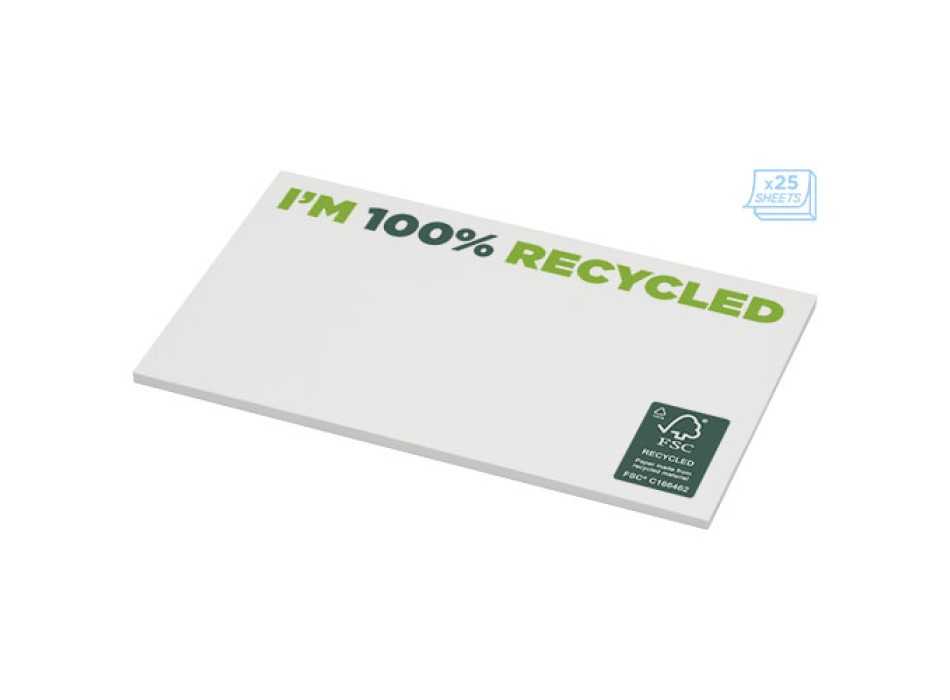 Foglietti adesivi in carta riciclata 127 x 75 mm Sticky-Mate®