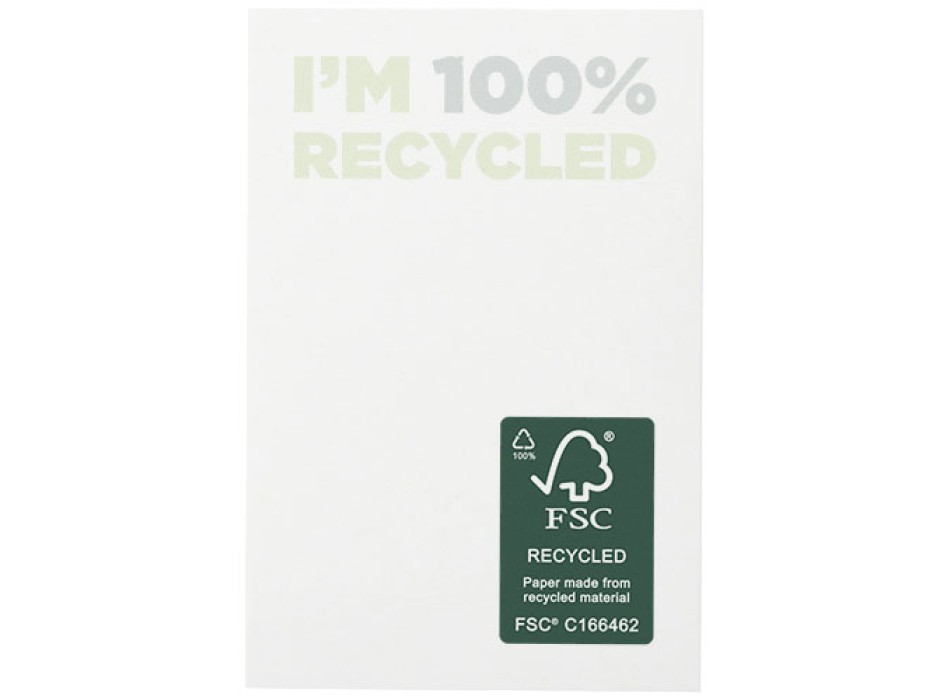 Foglietti adesivi in carta riciclata 50 x 75 mm Sticky-Mate® 
