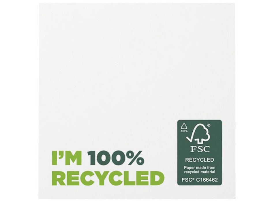 Foglietti adesivi in carta riciclata 75 x 75 mm Sticky-Mate®
