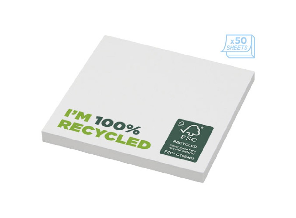 Foglietti adesivi in carta riciclata 75 x 75 mm Sticky-Mate®