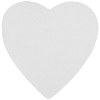 Foglietti adesivi in carta riciclata a forma di cuore Sticky-Mate®