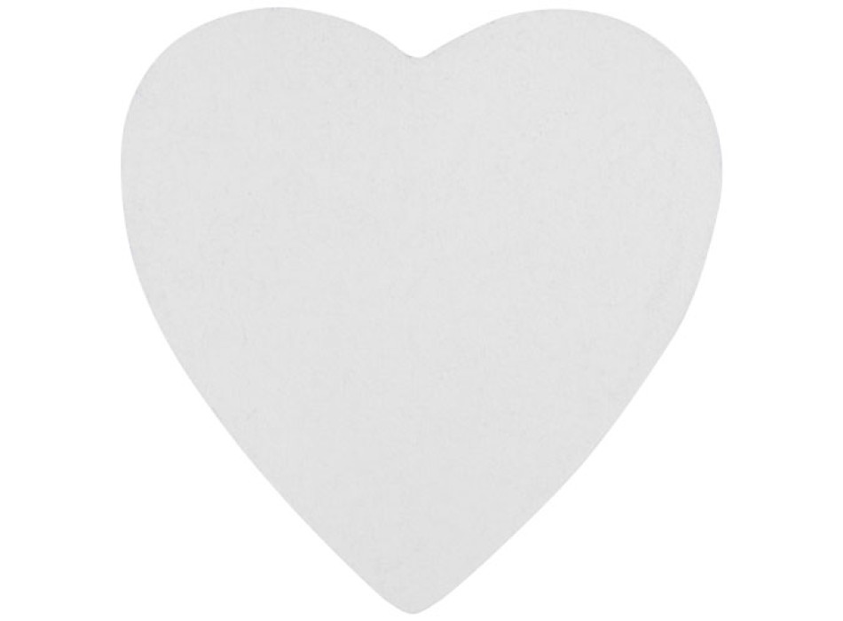 Foglietti adesivi in carta riciclata a forma di cuore Sticky-Mate®