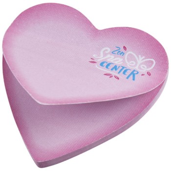 Foglietti adesivi in carta riciclata a forma di cuore Sticky-Mate®