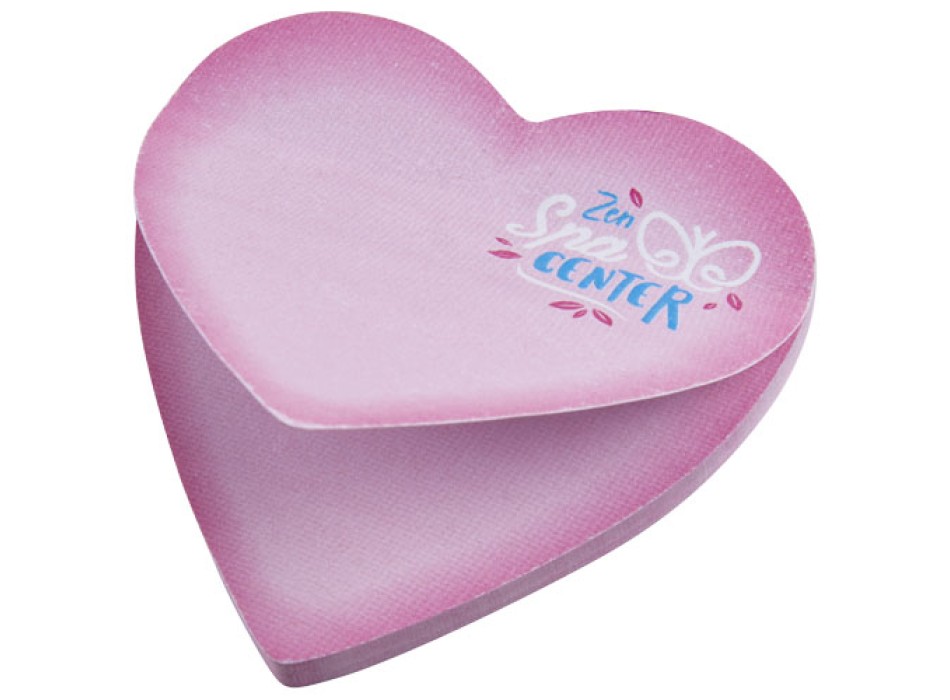 Foglietti adesivi in carta riciclata a forma di cuore Sticky-Mate®