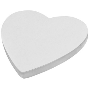 Foglietti adesivi in carta riciclata a forma di cuore Sticky-Mate®