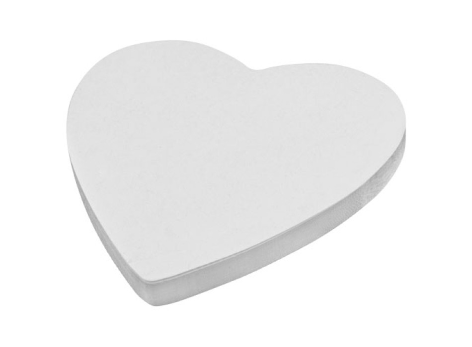 Foglietti adesivi in carta riciclata a forma di cuore Sticky-Mate®