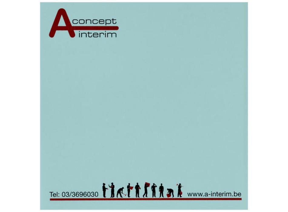 Foglietti adesivi Sticky-Mate® quadrati 75x75mm