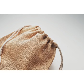 FUKURO - Borsa con coulisse in iuta