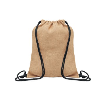 FUKURO - Borsa con coulisse in iuta