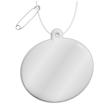 Gancio catarifrangente ovale in PVC con catenella RFX™