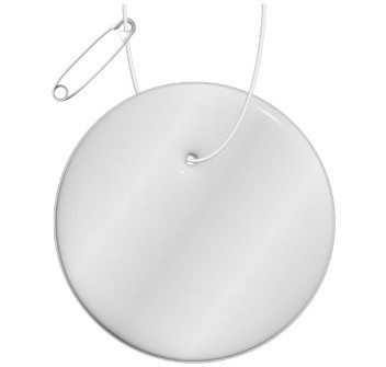 Gancio catarifrangente rotondo in TPU con catenella RFX™