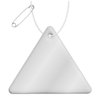 Gancio catarifrangente triangolare in TPU con catenella RFX™