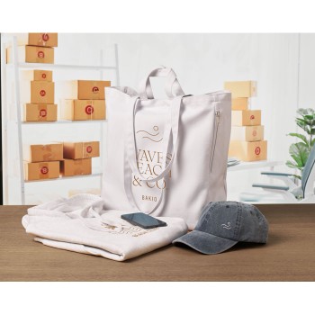 GAVE COLOUR - Shopper in cotone riciclato