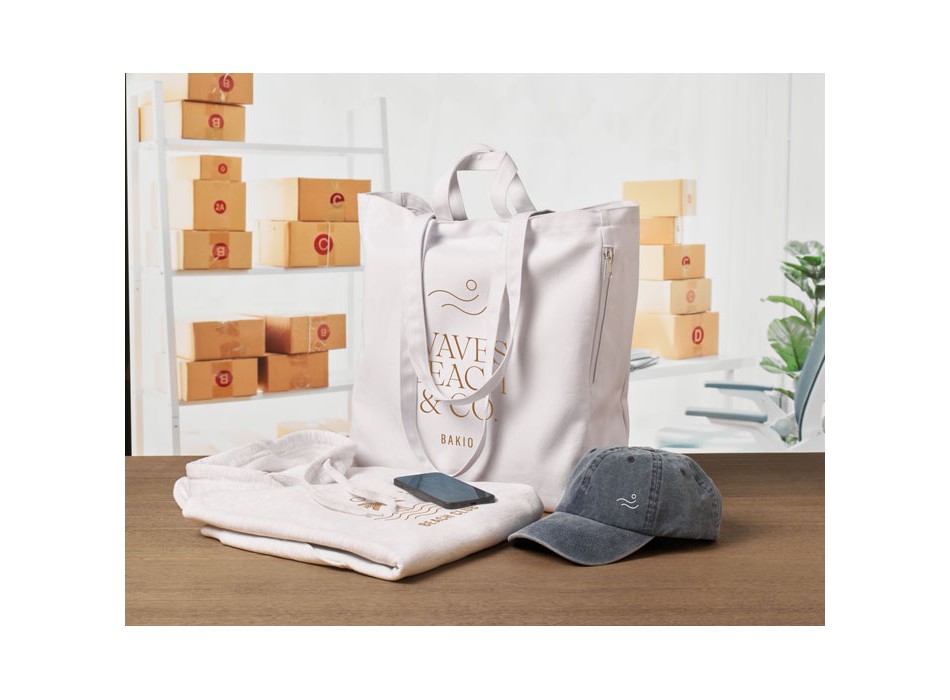 GAVE COLOUR - Shopper in cotone riciclato