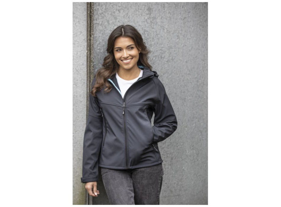 Giacca Coltan da donna in softshell riciclato