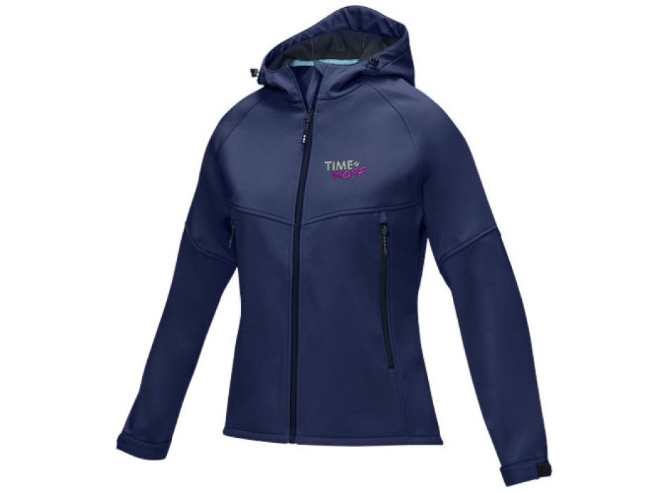 Giacca Coltan da donna in softshell riciclato