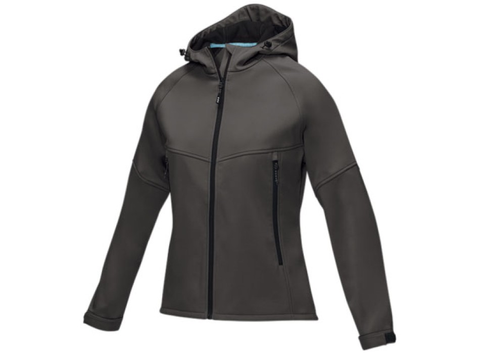 Giacca Coltan da donna in softshell riciclato