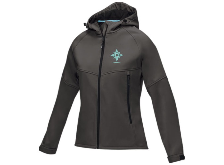 Giacca Coltan da donna in softshell riciclato
