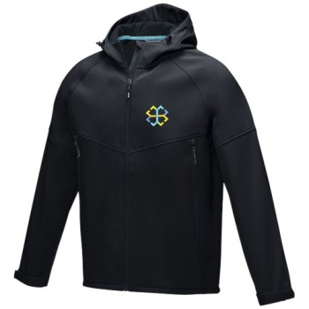 Giacca Coltan da uomo in softshell riciclato