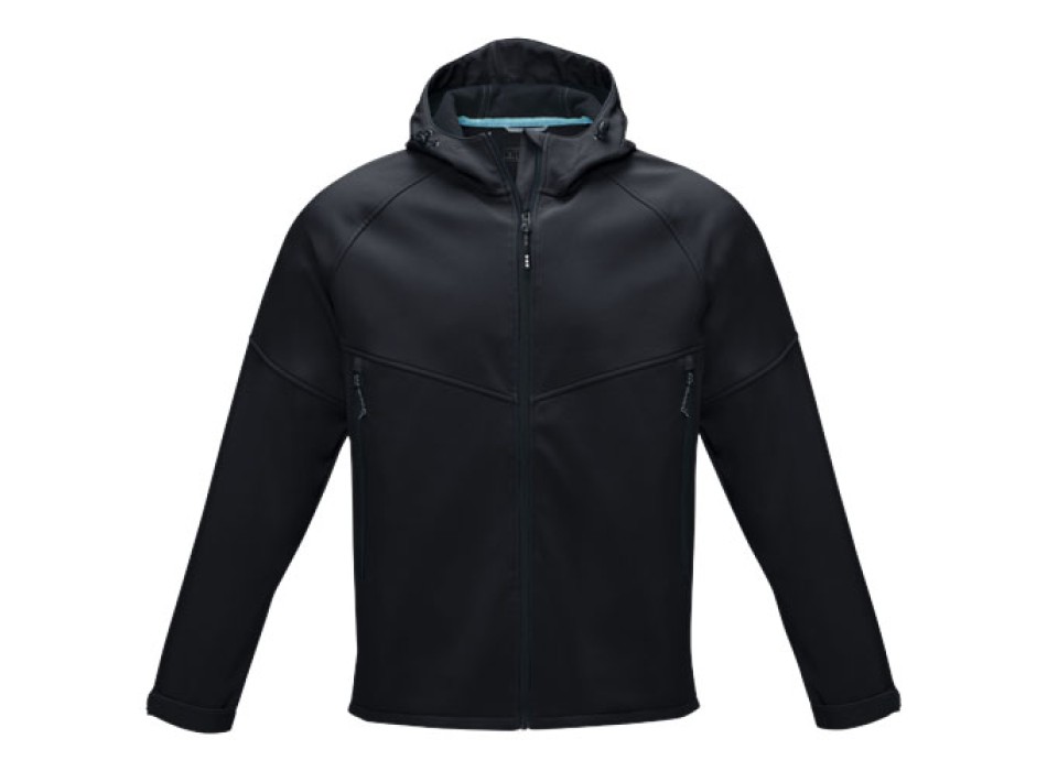 Giacca Coltan da uomo in softshell riciclato