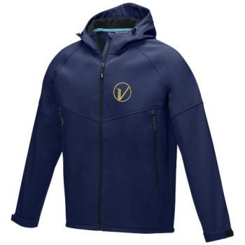 Giacca Coltan da uomo in softshell riciclato