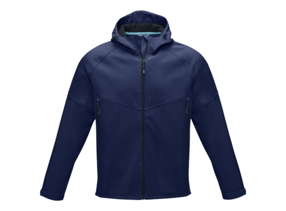 Giacca Coltan da uomo in softshell riciclato