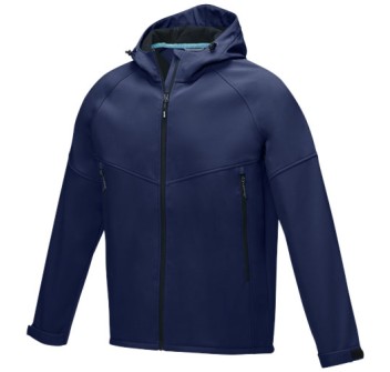 Giacca Coltan da uomo in softshell riciclato