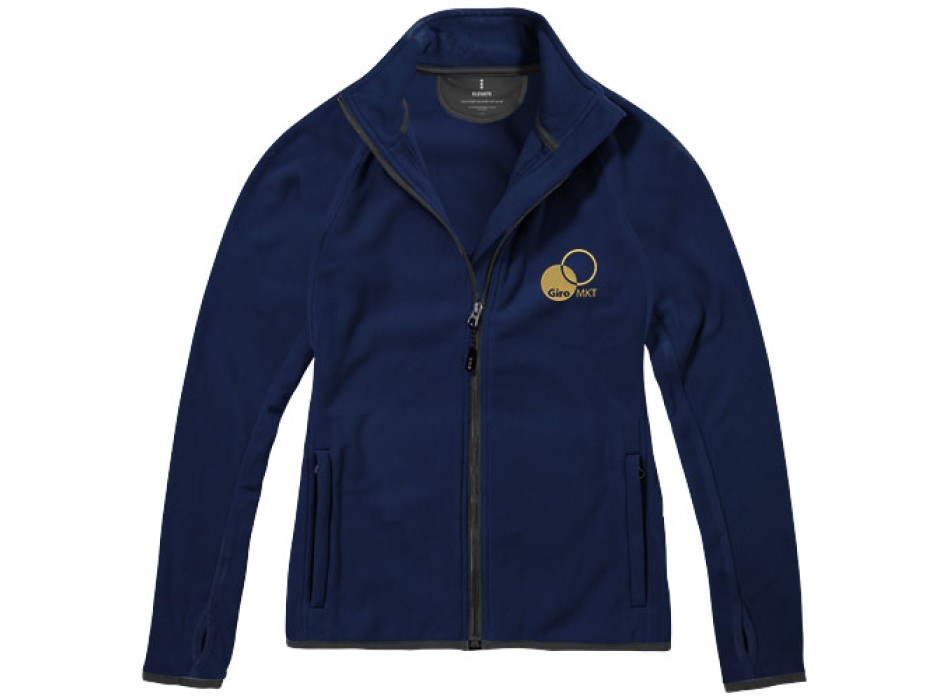 Giacca in microfleece Brossard con zip intera da donna