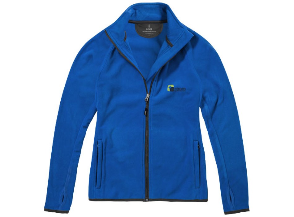 Giacca in microfleece Brossard con zip intera da donna