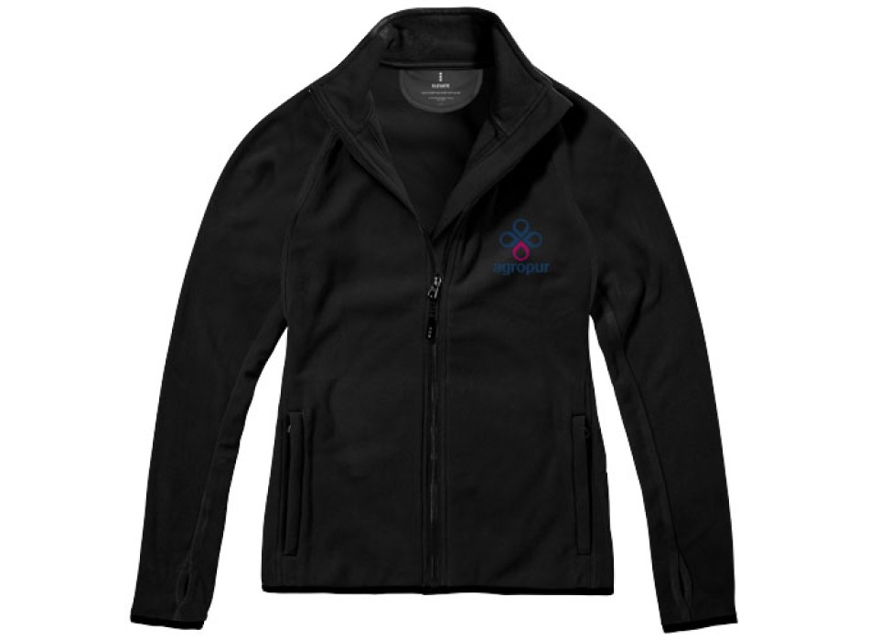 Giacca in microfleece Brossard con zip intera da donna