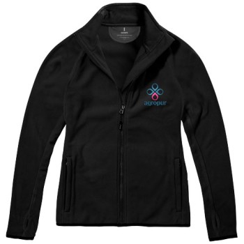 Giacca in microfleece Brossard con zip intera da donna