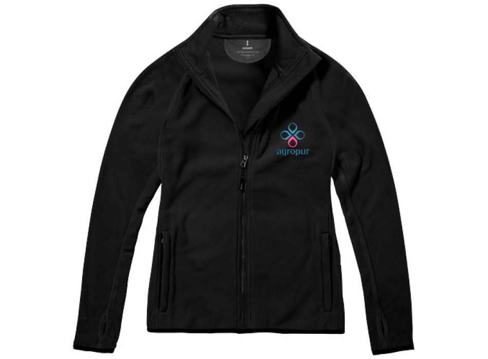 Giacca in microfleece Brossard con zip intera da donna