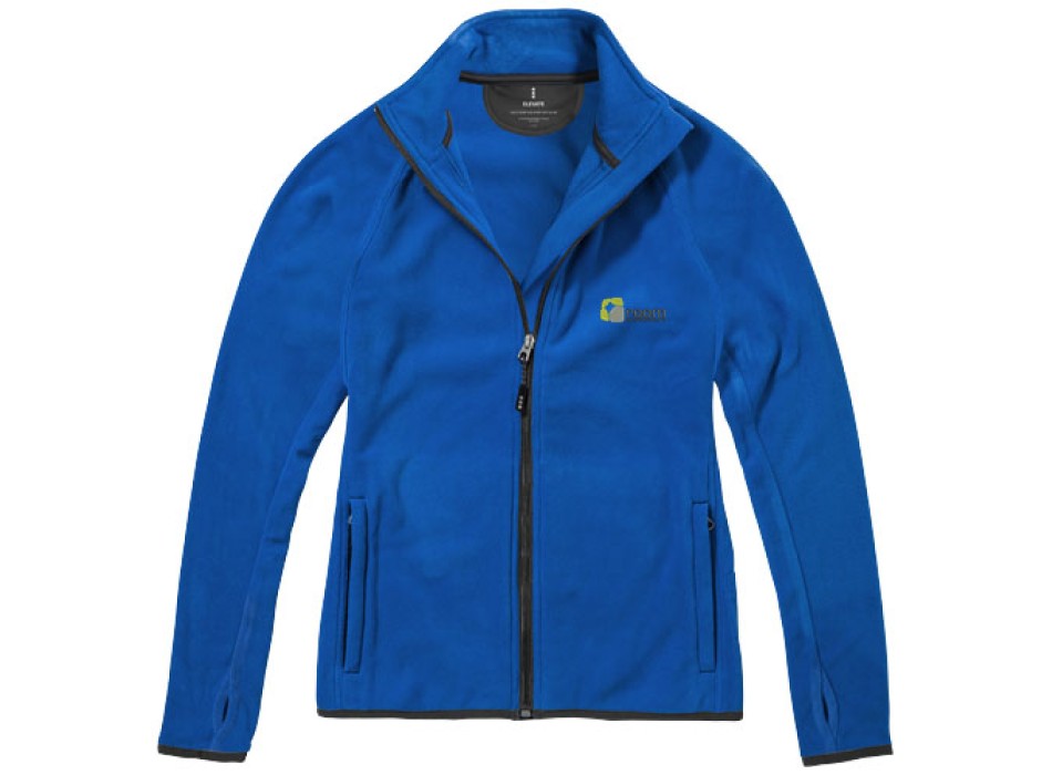Giacca in microfleece Brossard con zip intera da donna